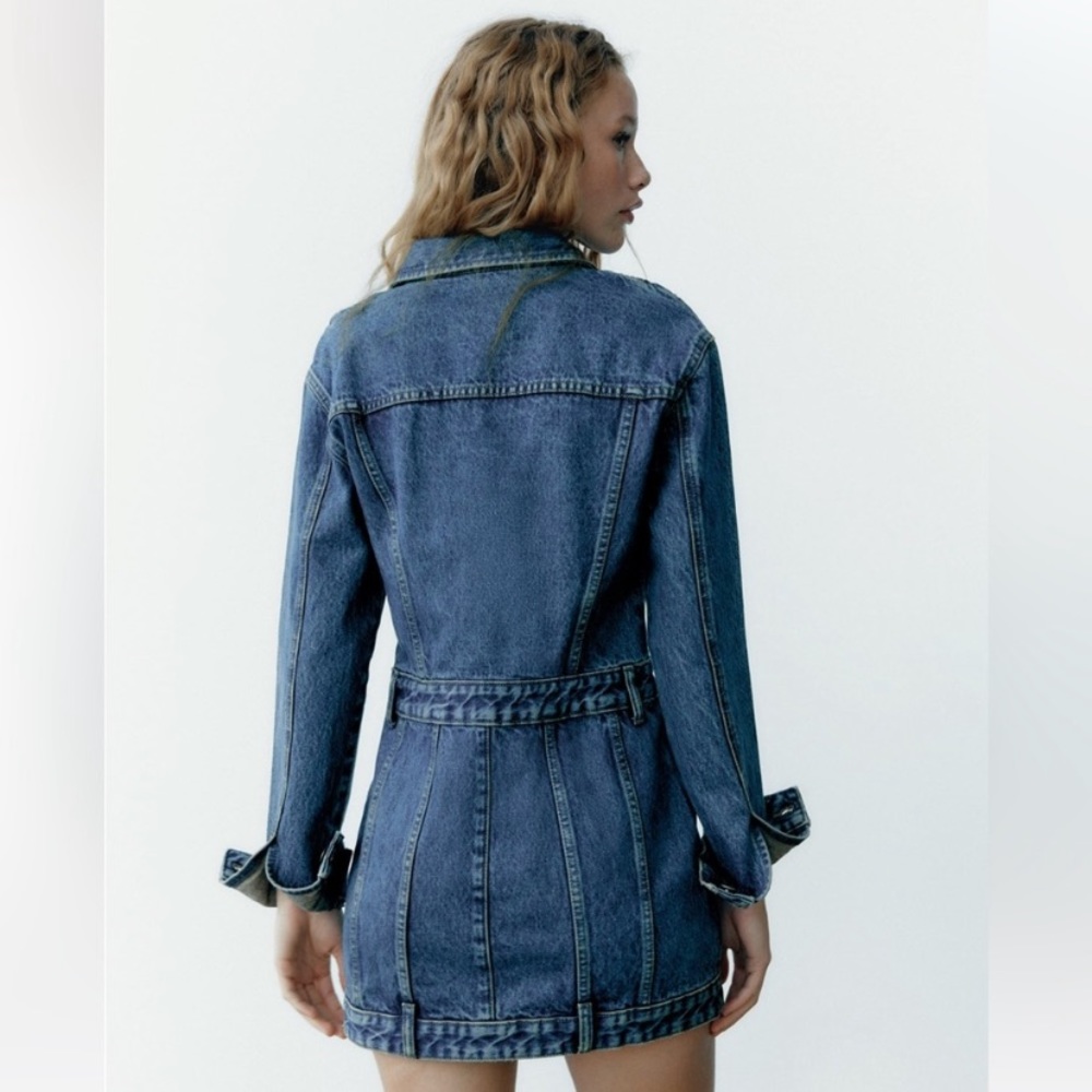 Zara denim dress - Picture 4 of 8